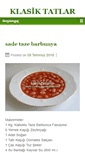 Mobile Screenshot of klasiktatlar.com